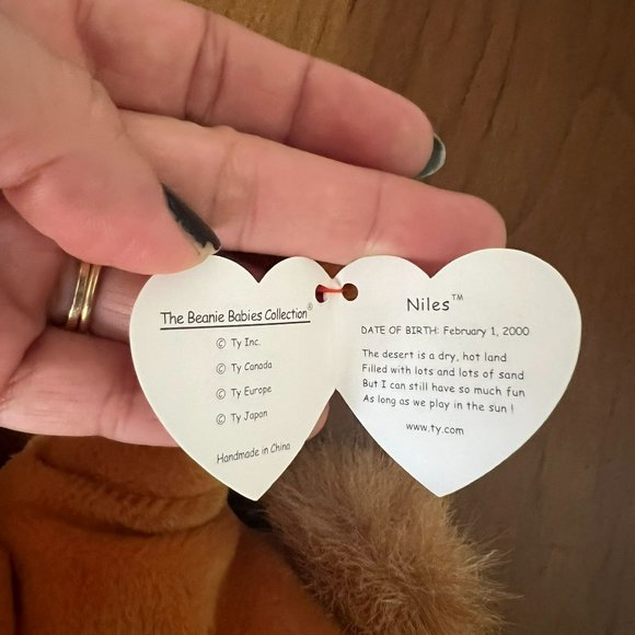 Niles the Camel Ty Beanie Baby -  Style Number #4284 - Picture 4 of 7